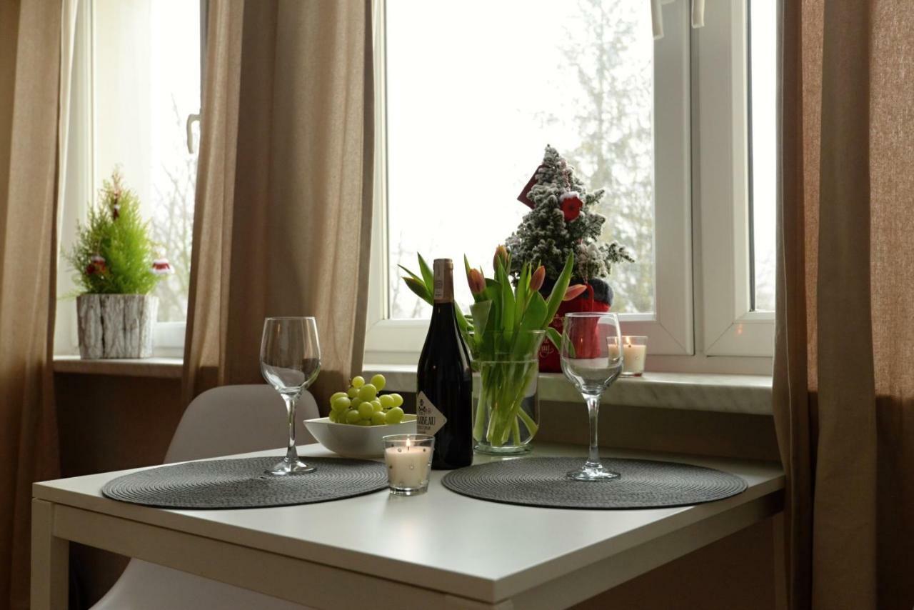 Apartament Columbus Lägenhet Ustrzyki Dolne Exteriör bild